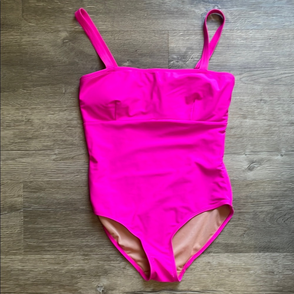 Vibrant Pink One-Piece Swimsuit